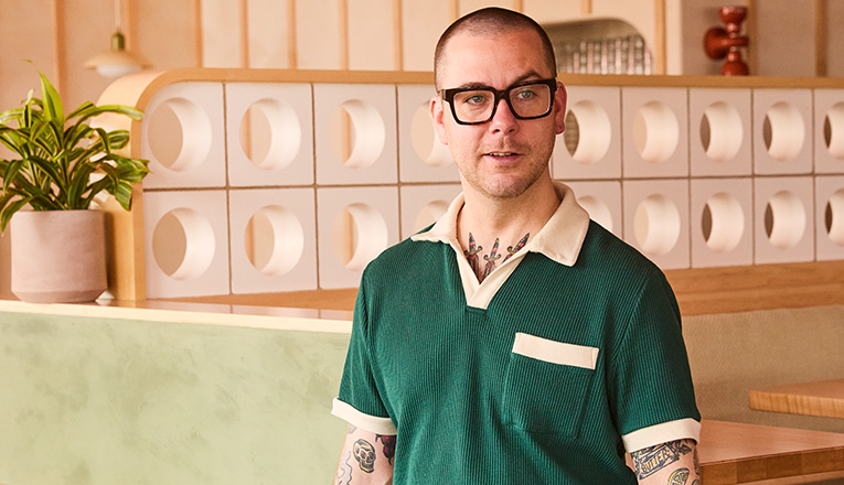 Chef James Galbraith at PostBoy in New Buffalo, Michigan